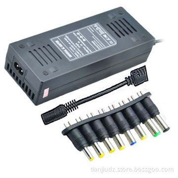 Manual 120W High-power External Notebook AC Charger, 1.5A Input Current